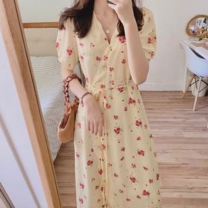Brand new Simple retro French style dress